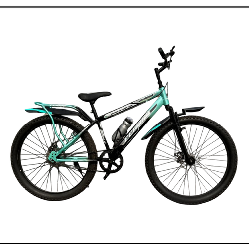 Maharaja Ferari Junior Cycle with Carrier – Front Shocker, Double Disc Brake, Water Bottle