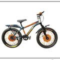 Maharaja Runway Kids Cycle with Carrier – Tube Tyre, Disc Brake, Wide Tyres
