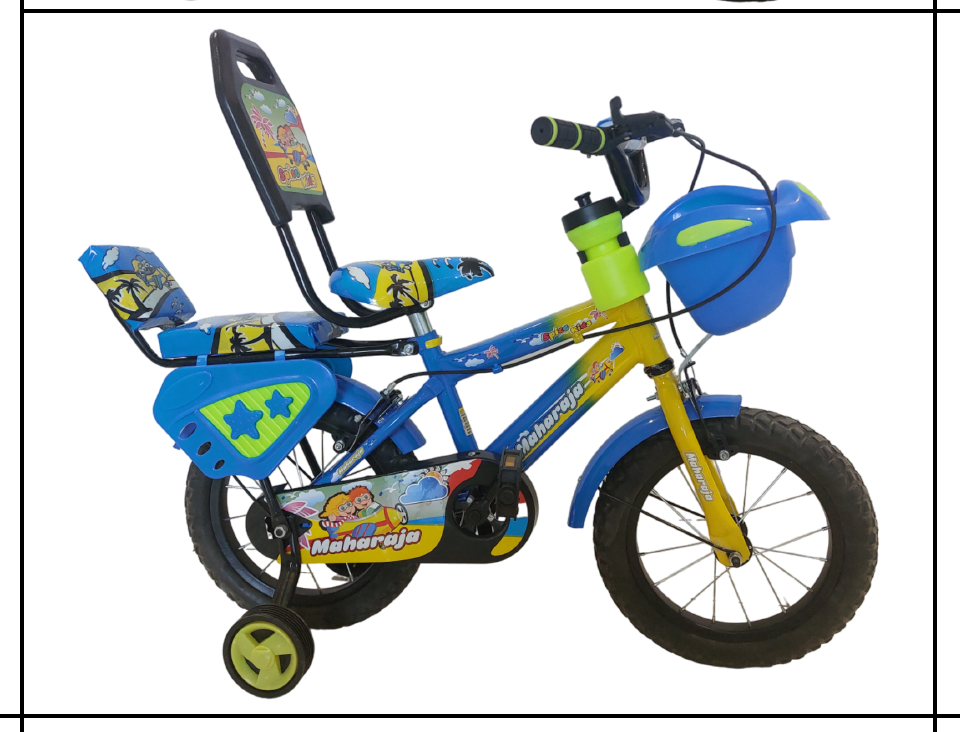 Maharaja Spice Kids Cycle – Steel Rim, Tubeless Tyres